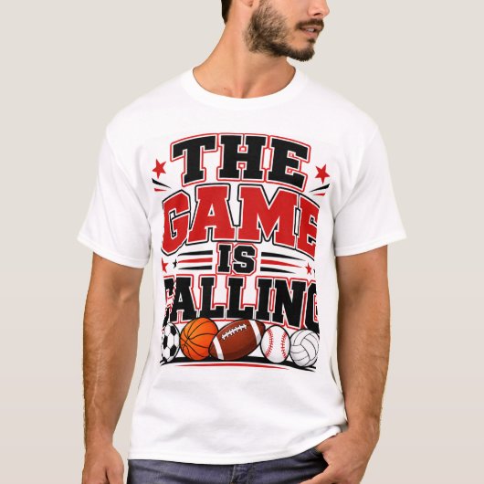 T-shirt Le jeu appelle (Devant)