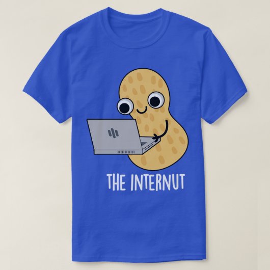 T-shirt Le jeu d'arachide Internet amusant Internut (Design devant)