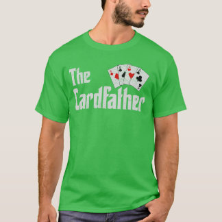 T-shirt Le jeu de cartes de poker Card Father cartes à jou