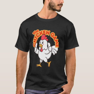 T-shirt Le Jeu De Poulet Drôle Poulet