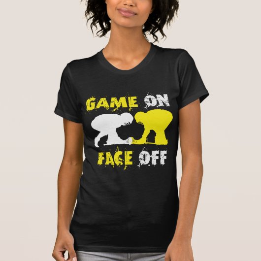 T-shirt Le jeu dessus, font face (Devant)