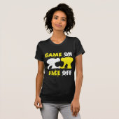 T-shirt Le jeu dessus, font face (Devant entier)
