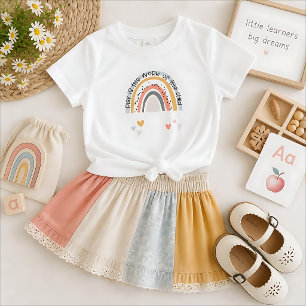 T-Shirt Le Jeu Est Le Travail De L'Enfant Arc-En-Ciel