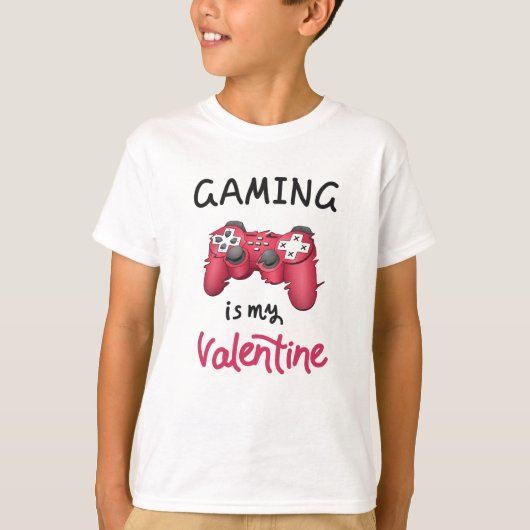T-shirt Le jeu est mon Saint-Valentin (Devant)
