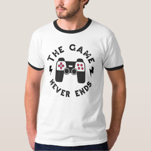 T-shirt Le Jeu ne se termine jamais