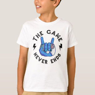 T-shirt Le jeu n'est jamais terminé