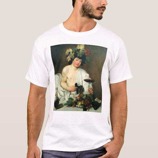 T-shirt Le jeune Bacchus, Caravaggio (Devant)
