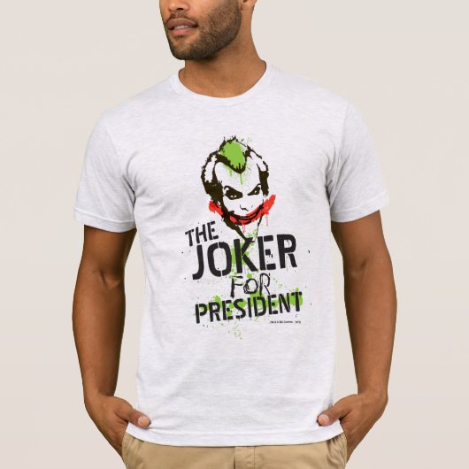 T-shirt Le Joker pour le président (Devant)