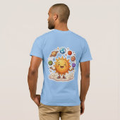 T-shirt Le Jongleur Cosmique (Dos entier)