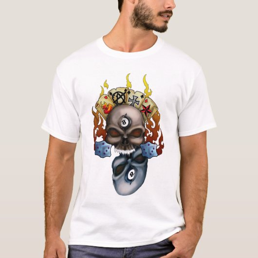 T-shirt Le joueur (Devant)
