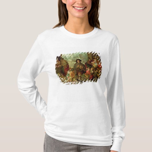 T-shirt Le joueur aveugle de Hurdy Gurdy (Devant)