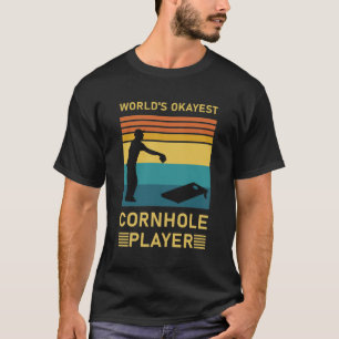 T-shirt Le joueur de cornhole le plus génial du monde - Fu