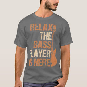 T-shirt Le Joueur est ici Guitare Matching Hommes Femmes D