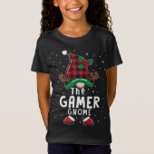 T-Shirt Le joueur Gnome Matching Family Christmas Pajama B (Devant)