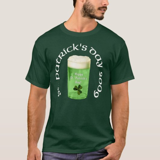T-shirt Le jour 2009 de St Patrick (Devant)