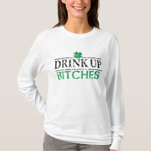 T-shirt Le Jour de la Saint Patrick boivent jusqu'à la