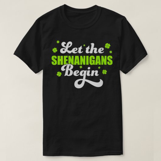T-shirt Le Jour de la Saint Patrick des femmes laisse les (Design devant)