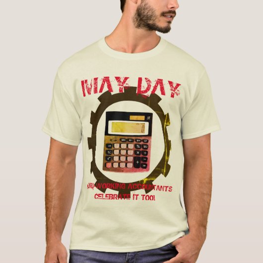 T-shirt "Le jour de mai du comptable" (Devant)