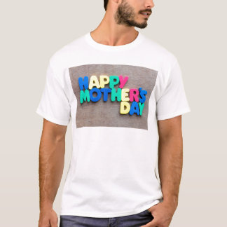T-shirt Le jour de mère heureux