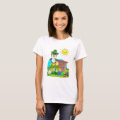 T-shirt le jour de saint-patrick pingouin leprechaun (Devant entier)