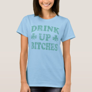 T-shirt Le jour de St Patrick boivent jusqu'à la dernièr
