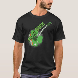 T-shirt Le jour de St Patrick de roche de feinte