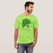 T-shirt Le jour de St Patrick en vert (Devant entier)