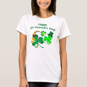 T-shirt Le jour de St Patrick heureux