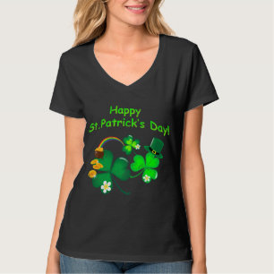 T-shirt Le jour de St Patrick heureux