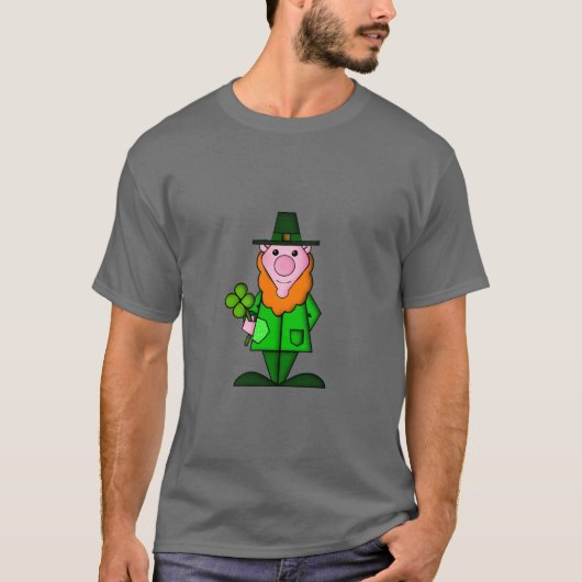 T-shirt Le jour de St Patrick heureux (Devant)