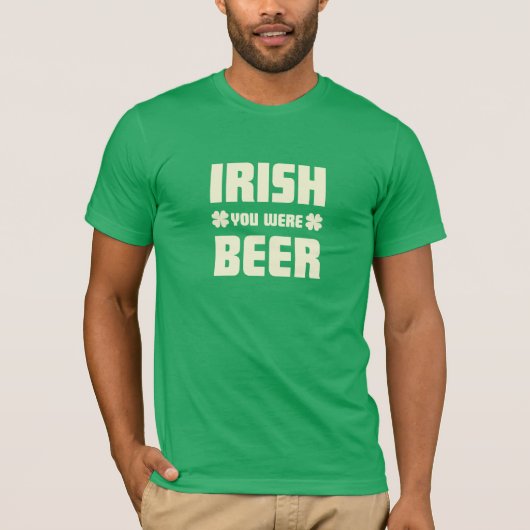 T-shirt Le jour de St Patrick - je souhaite que vous ayez (Devant)