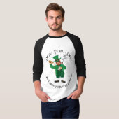 T-shirt Le jour de St Patrick - lutin de Gangsta (Devant entier)