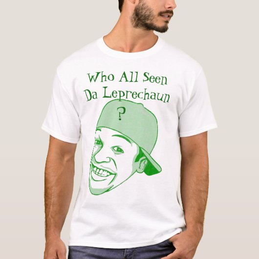 T-shirt Le jour de St Patrick : Mobile Alabama de lutin (Devant)