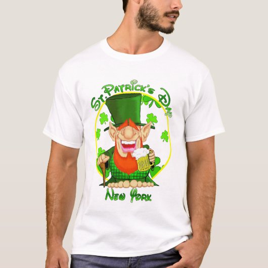T-shirt Le jour New York de St Patrick (Devant)