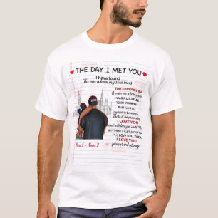 T-shirt Le jour où je t'ai rencontré chemise