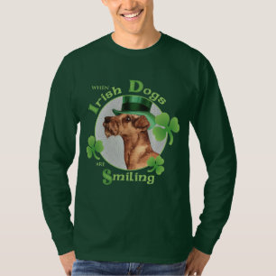 T-shirt Le jour Terrier irlandais de St Patrick