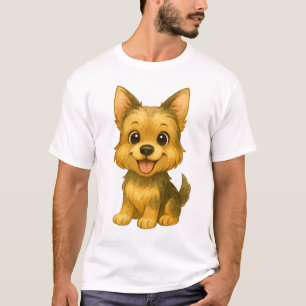 T-shirt Le Joyau du Nord : Yorkshire Terrier Vintage