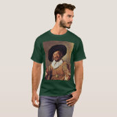 T-shirt Le joyeux buveur. Par Frans Hals (Devant entier)