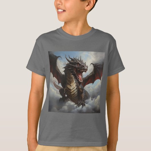 T-shirt le joyeux dragon (Devant)