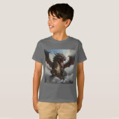 T-shirt le joyeux dragon (Devant entier)
