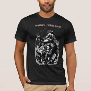 T-shirt Le joyeux vieux père noël