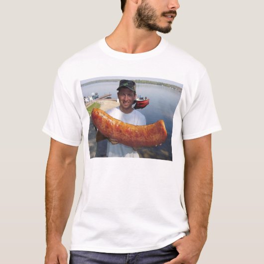 T-shirt le JP avec la saucisse (Devant)