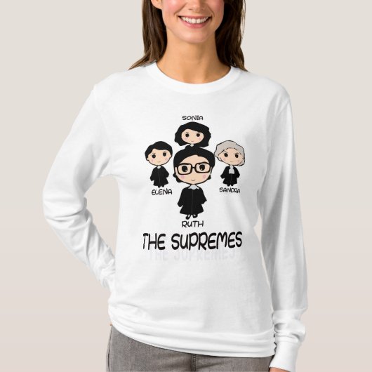 T-shirt Le Juge de la Cour suprême de supremes (Devant)