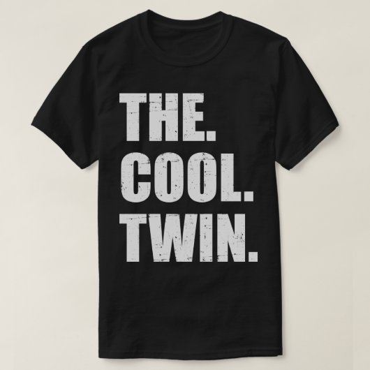 T-shirt Le jumeau cool (Design devant)