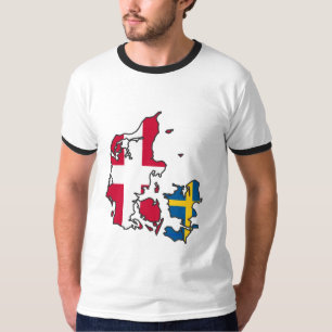 T-shirt le Jutland le coeur du Danemark