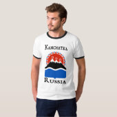 T-shirt Le Kamtchatka, Russie (Devant entier)