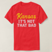 T-shirt Le Kansas N'Est Pas Si Mal (Design devant)