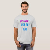 T-shirt le ketamine indiquent juste voire (Devant entier)