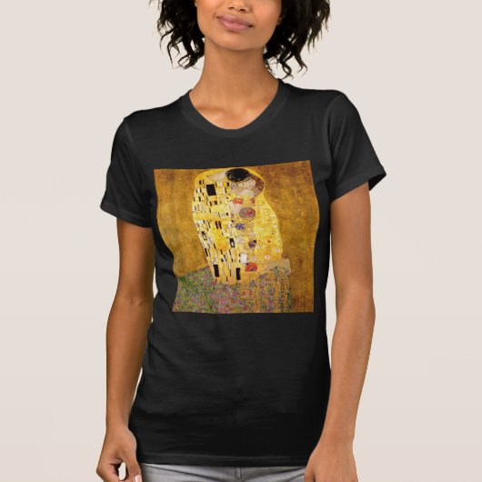 T-shirt Le Kiss Gustav Klimt (Devant)