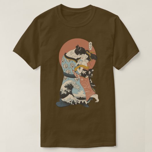 T-shirt Le Kiss Ukiyoe (Design devant)